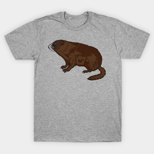 Marmot T-Shirt by Sticker Steve